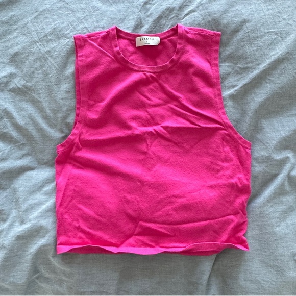 Babaton Pink Knit Top - Picture 1 of 4